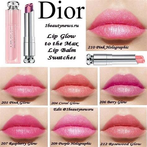 Dior Addict Lip Glow To The Max Swatches – Escentual